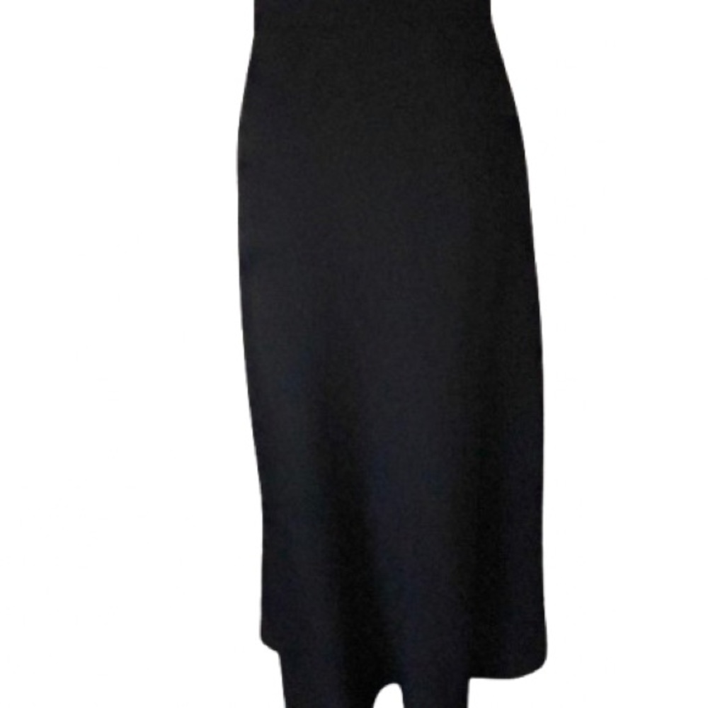 Vintage Wool RALPH LAUREN 20W Midi Skirt Plus Size 2X Designer Long Preppy Logo